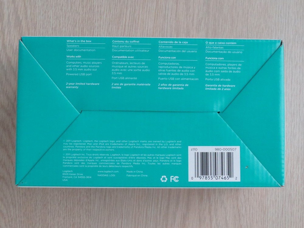 Logitech Z110 Laptop/Desktop Speakers | OPEN BOX
