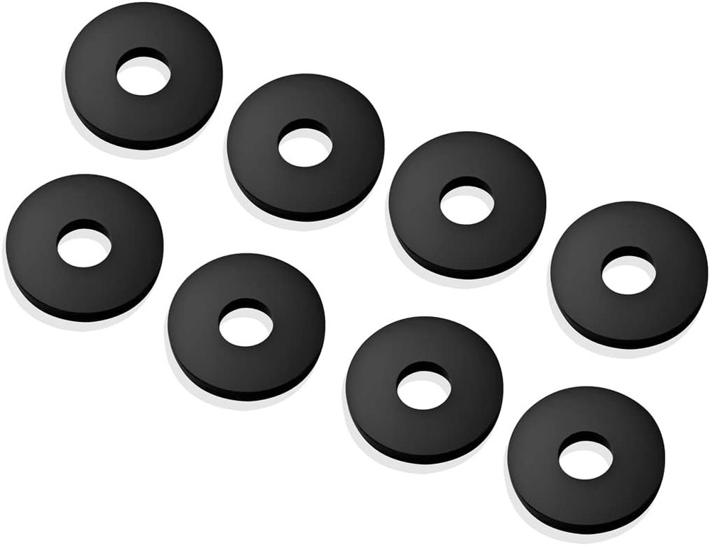 30PCS Silicone Gaskets for Airless Paint Sprayer Guide Accessory & Tip Black