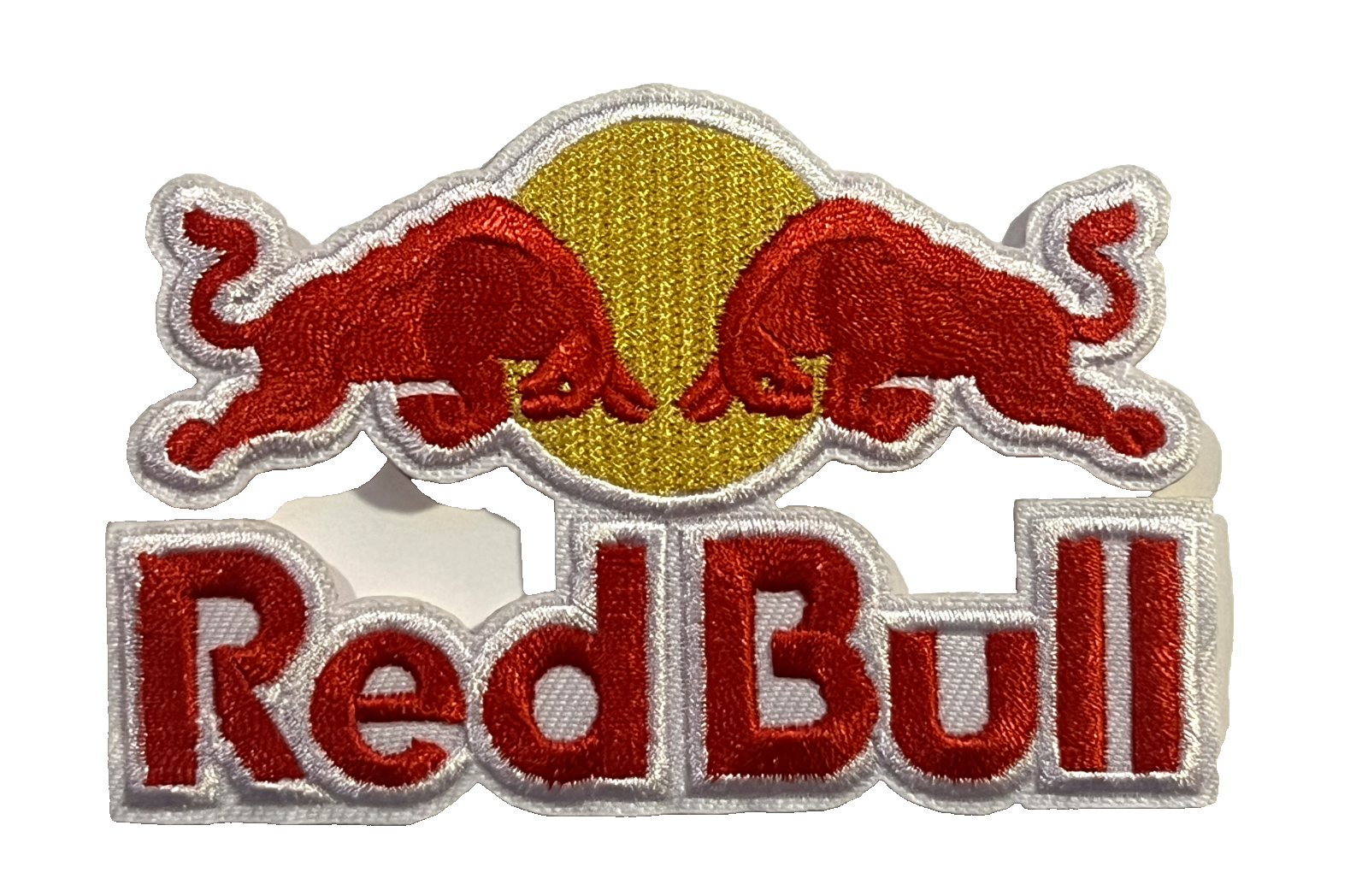 RED BULL Racing Motorsports Energy Drink - Embroidered Iron-On Patch
