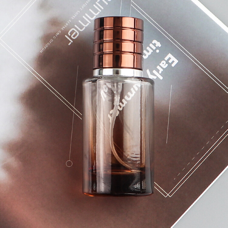 30ml Glass Perfume Bottle Gradient Empty Cylindrical Bottle Fine Mist Atomiser