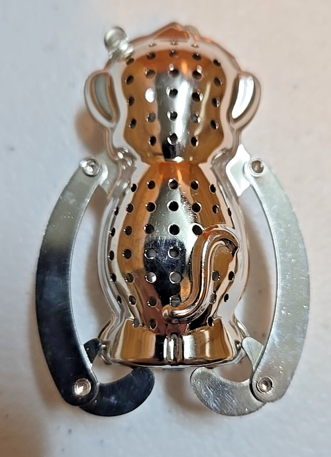 Stainless Steel Tea Infuser; Monkey