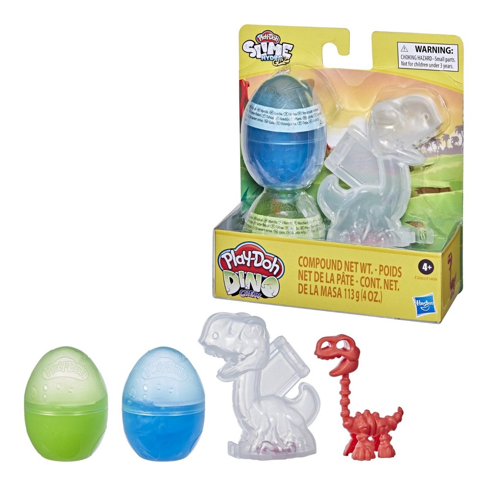 Play Doh Dino Crew Slime Hydro Glitz Combo 2 Pack