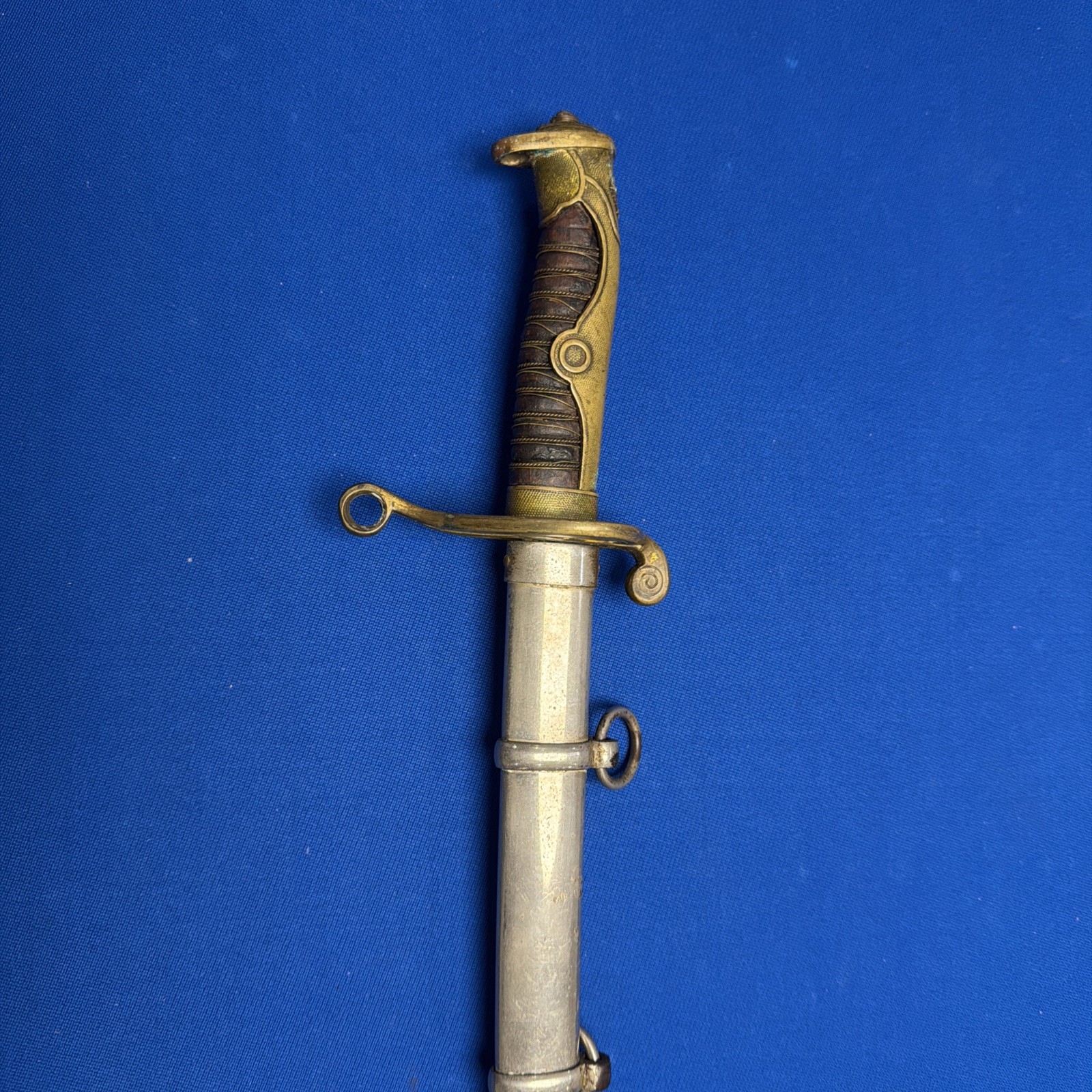MEJI PERIOD JAPANESE CIVIL POLICE PARADE GRADE SWORD WITH SCABBARD #F24