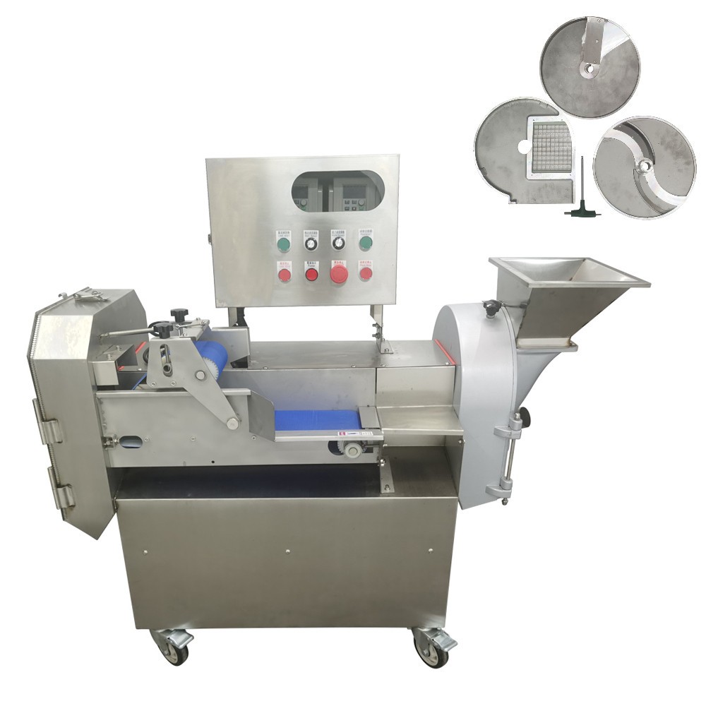 110V Vegetable Fruit Chopper Cutting Machine Slicing/Shredding/Dicing Machine
