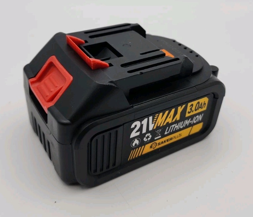 Sakerplus Black Portable 21V Max Compressed Air Duster with Adjustable Speed