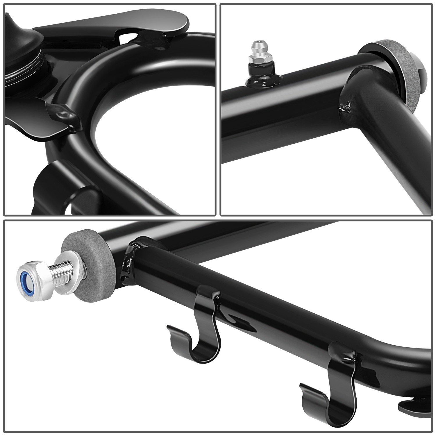 For 1991-2006 Yamaha Banshee 350 YFZ350 Front Upper Lower Control A-Arm Set