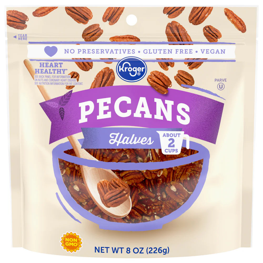 KG Pecan Halves 8 oz - 5 Pack
