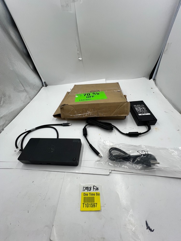 Dell Thunderbolt USB-C Docking Station 0RY91R 180W Power Adapter