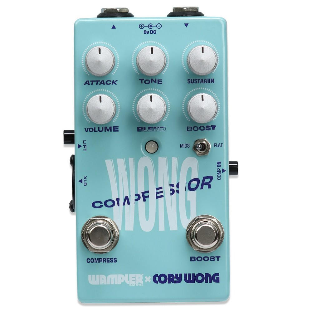 New Wampler Cory Wong Compressor & Boost Guitar Effects Pedal