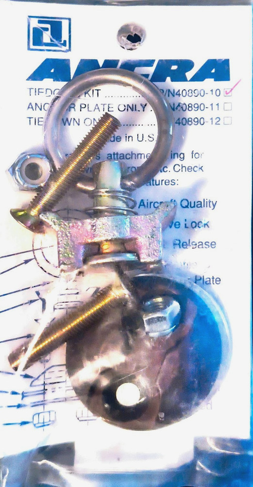 ANCRA Tie Down Anchor kit P/N 40890-10