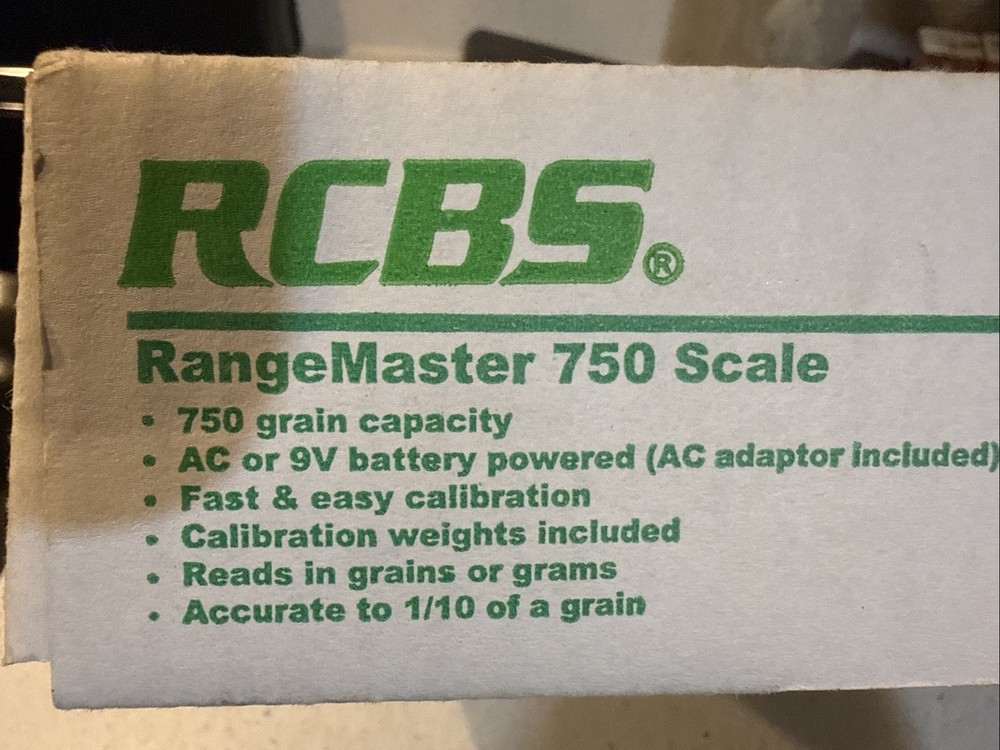 RCBS RangeMaster 750 Digital Scale, Model #98927