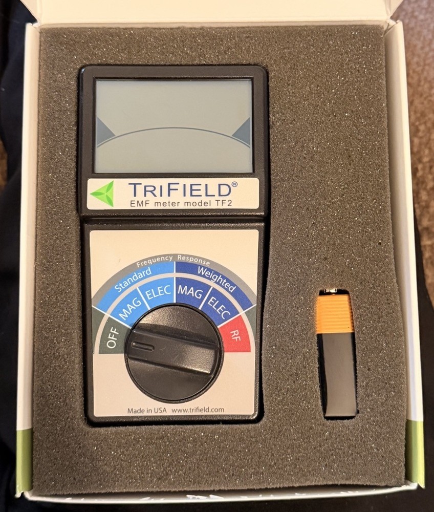Trifield EMF Meter Model TF2 #1 Handheld EMF Detector for 3 Types of EM Fields