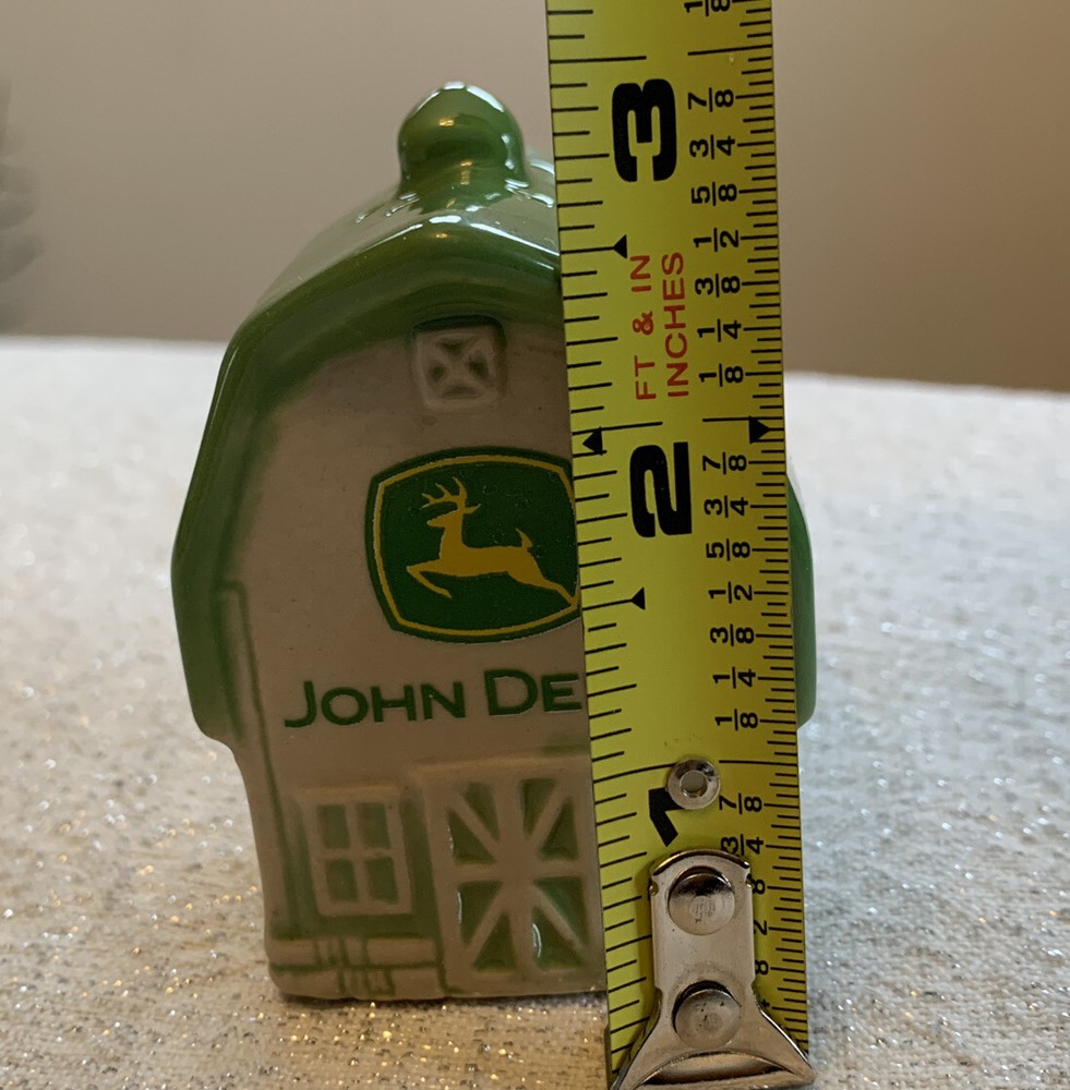 John Deere Ceramic Salt & Pepper Replacement Shaker Barn