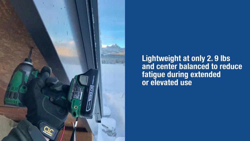 Hitachi, 18V Variable Speed Brushless Cordless Impact Driver (Tool Only)