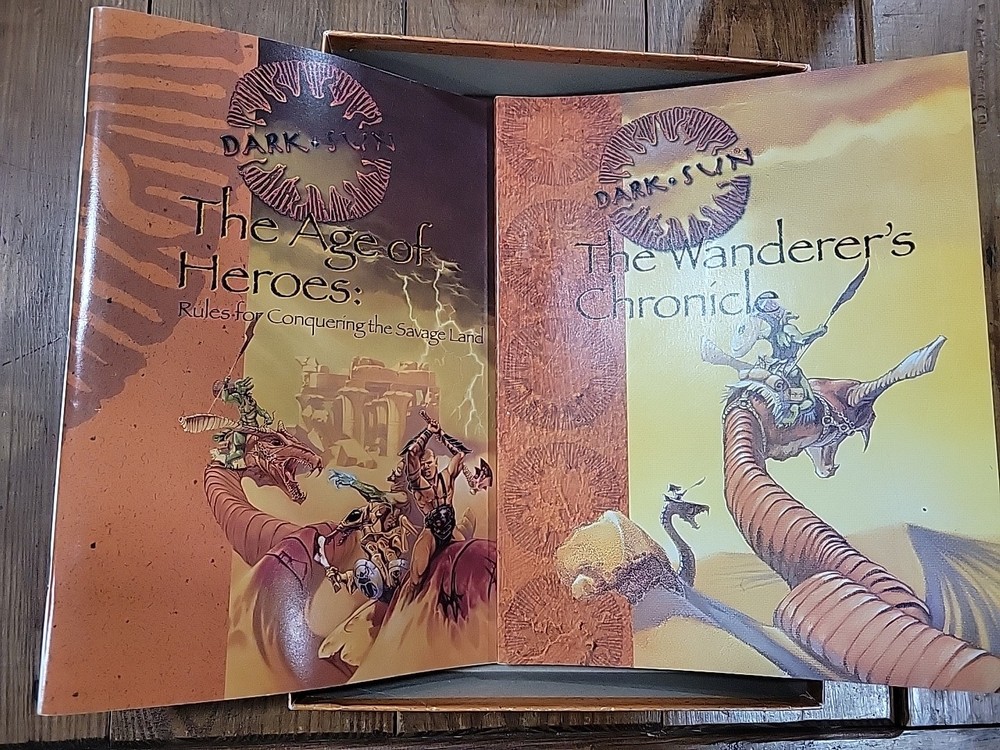RARE COMPLETE Dark Sun Campaign Setting Expanded Box Set Dungeons & Dragons TSR