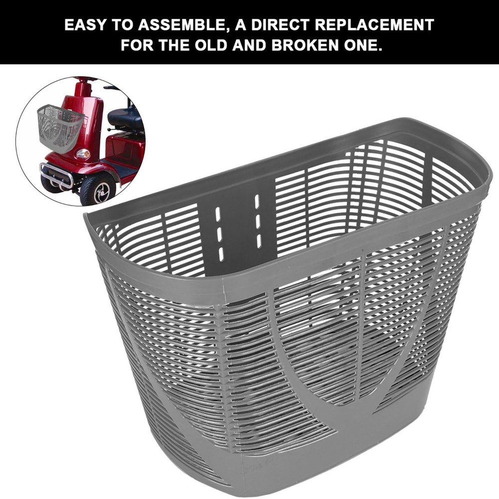·Mobility Scooter Plastic Rear Basket Modification Accessory Replacement With