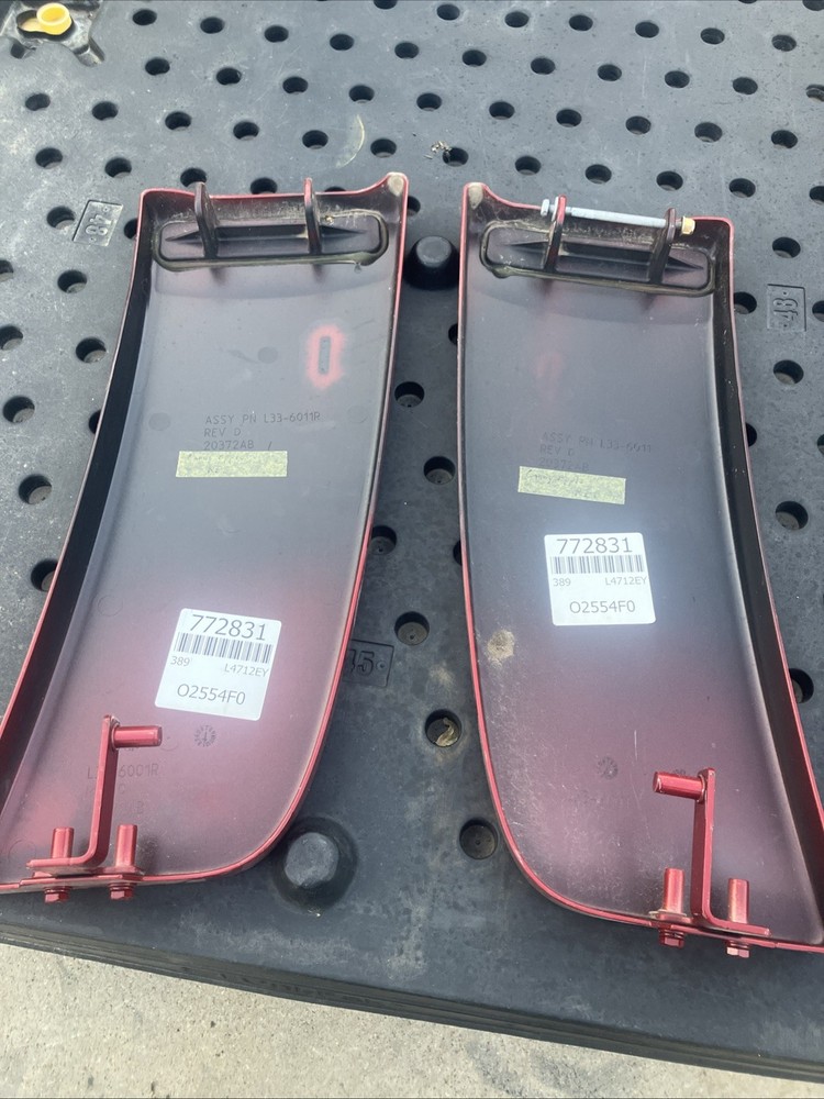 peterbilt 389 cowls candy apple red