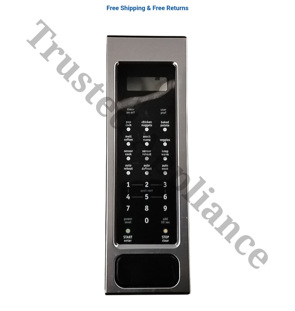 Microwave Control Panel Console QSW-KA075MREO Stainless