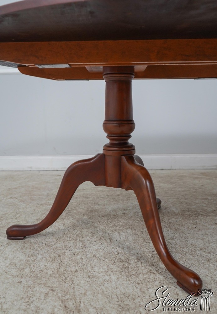 L60662: ELDRED WHEELER Cherry Bench Made Dining Room Table