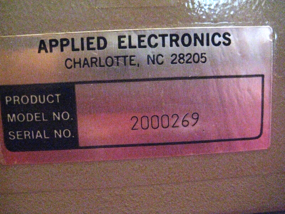 Applied Electronics Analog Lighting Console The Commander C-24 DMX512 Untested