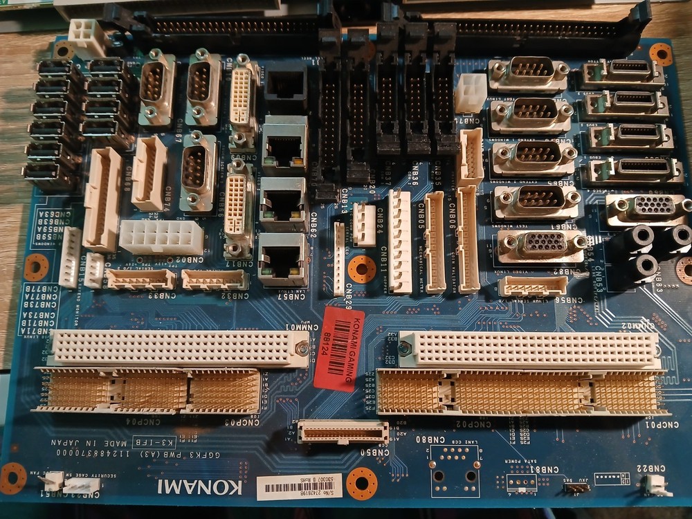 Konami Podium KP3 Backplane