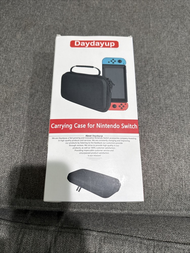 Daydayup Black Carrying Case for Nintendo Switch