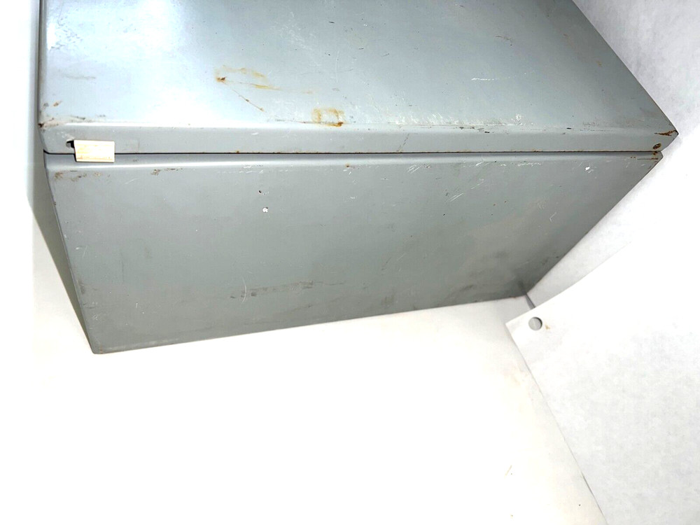 HOFFMAN INDUSTRIAL CONTROL PANEL ENCLOSURE C-SD20168 TYPE 4, 12 SINGLE DOOR