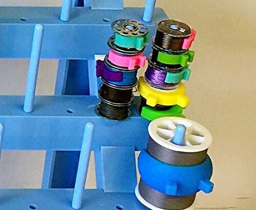 PeavyTailor 70 Spool Thread Holder Thread Rack Spool Stand for Sewing (Pink)