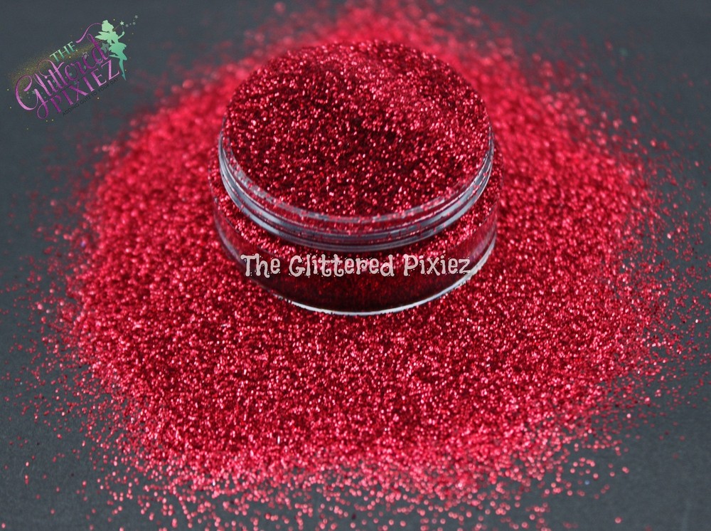 CRIMSON CRUSH METALLIC glitter- Pixie Dust( extra fine glitter)