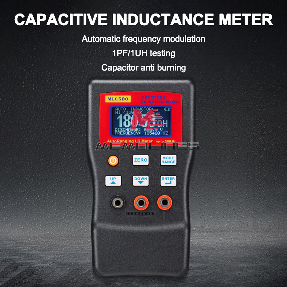 MLC500 Auto Range Capacitance Inductance Meter Digital Capacitance Tester new