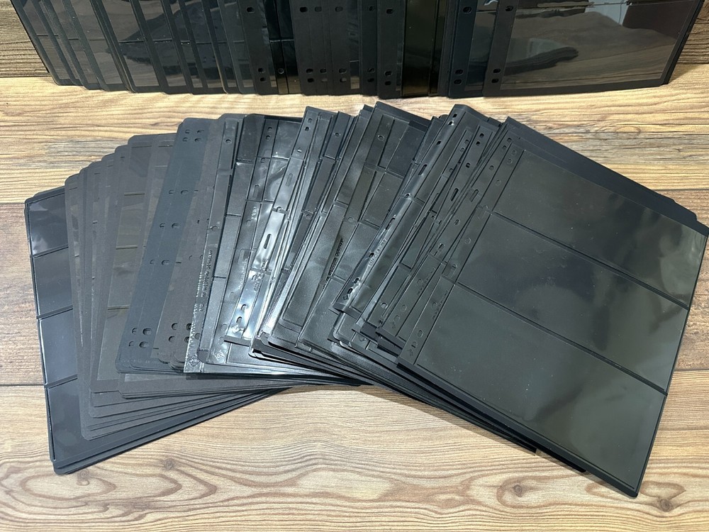 150+ Various Stamp Album Stock Pages (see photos) Used