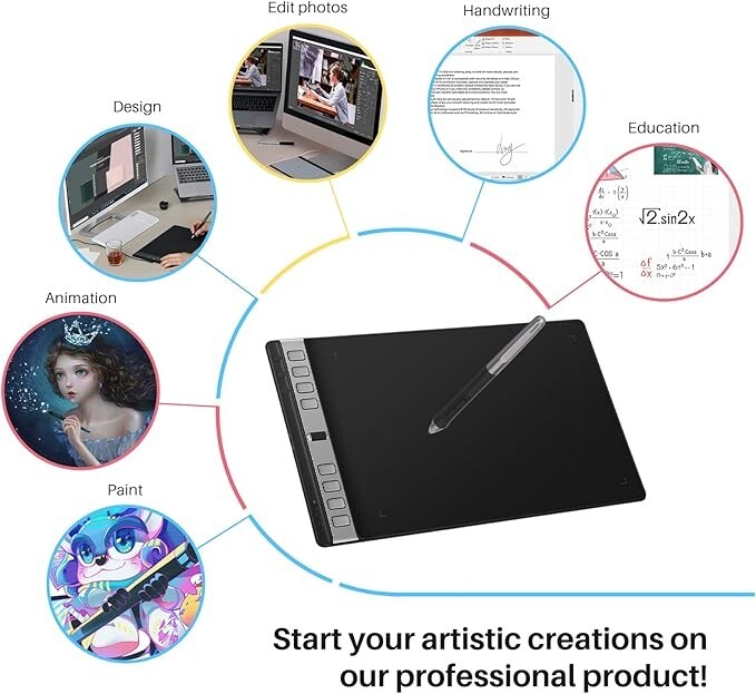 HUION Drawing Tablets Inspiroy 2 L