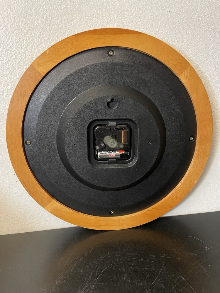 Skytimer Modern Wooden Clock Quartz Tested Working
