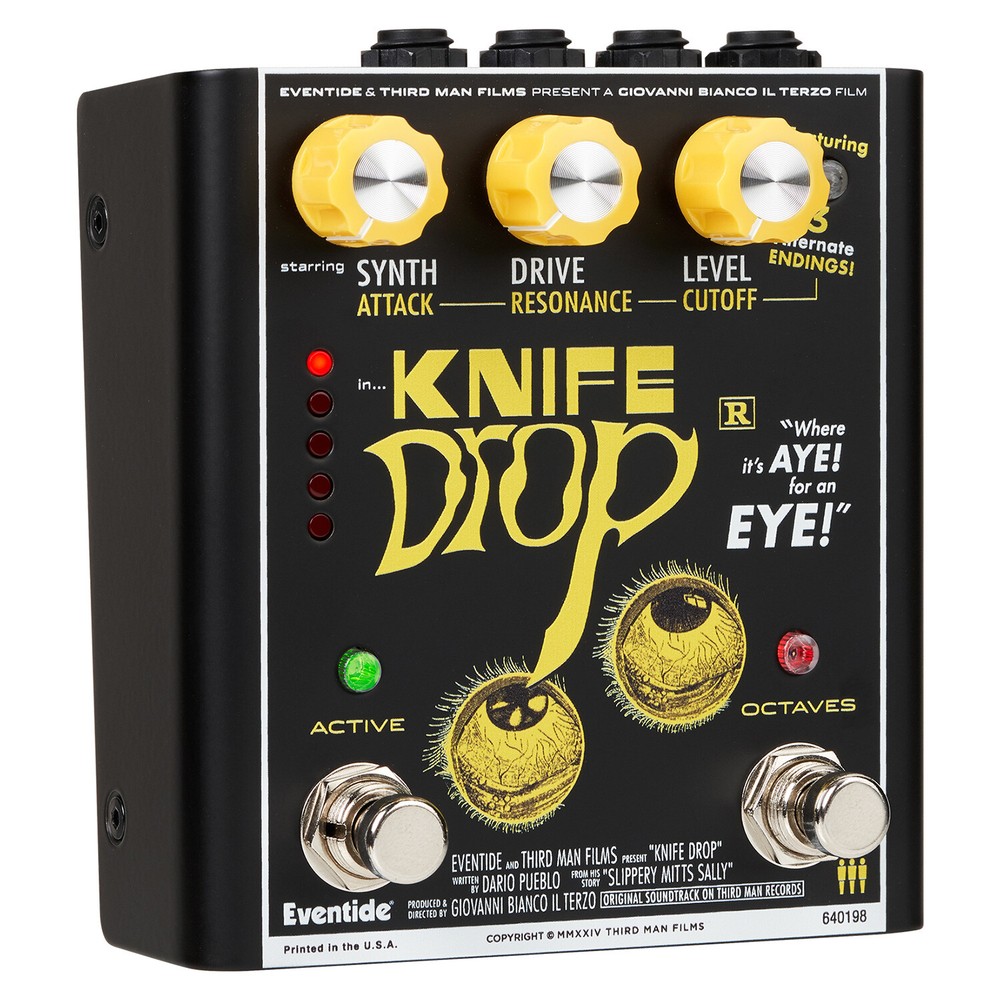 Eventide Knife Drop Fuzz Octave/Monophonic Synth Pedal