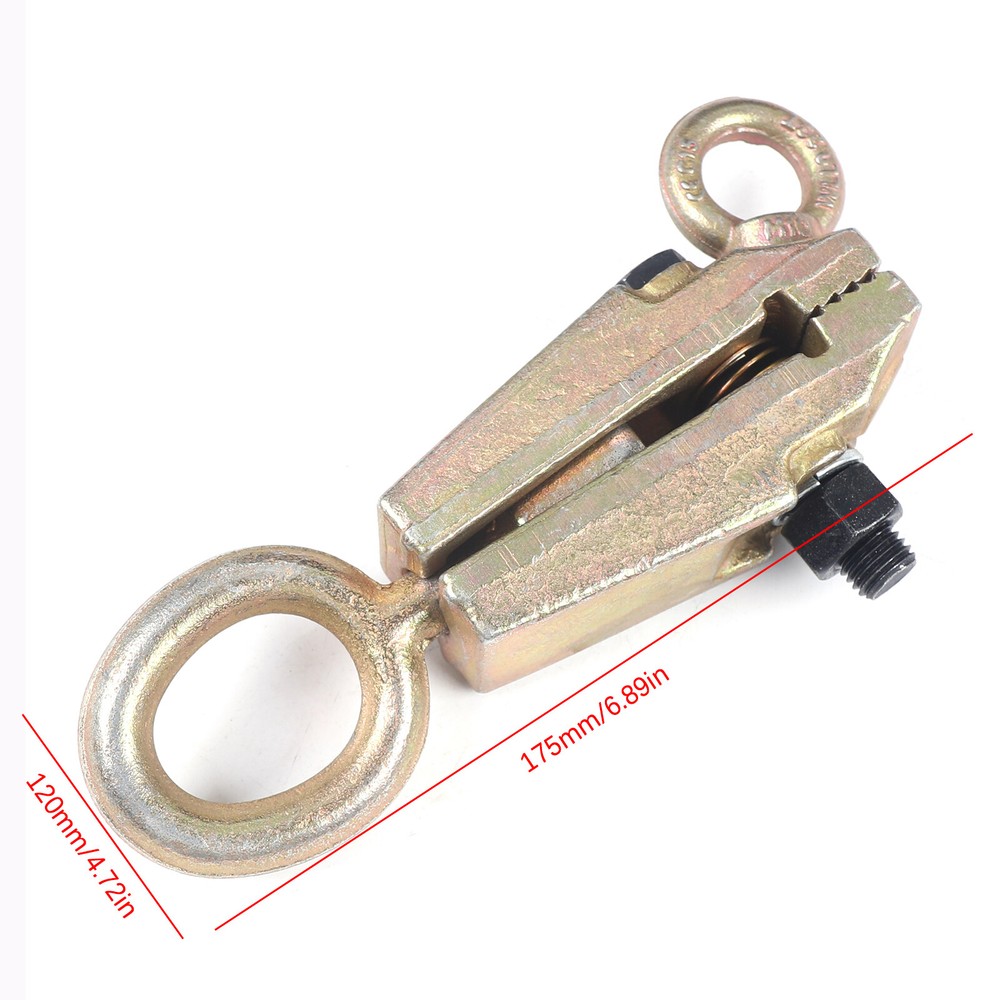 Auto Body Repair Pulling Fixture Pull Clamp Tool Self-Tightening Grip Frame Back