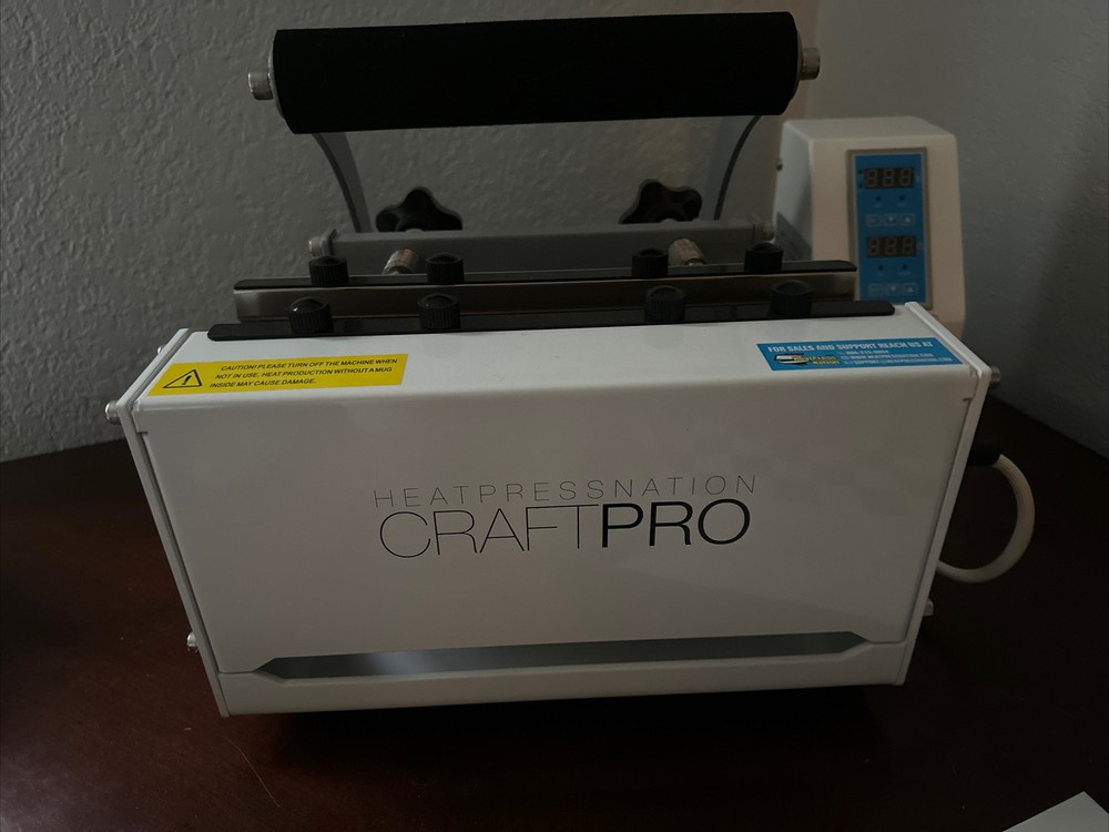 PRACTICALLY NEW Sawgrass SG500 Sublimation Printer/Mug Press Bundle