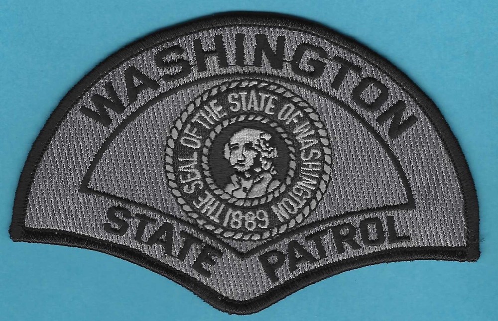 WASHINGTON STATE PATROL TACTICAL SHOULDER PATCH