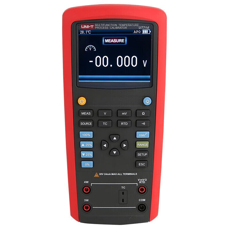 UNI-T UT714 Multifunction Temperature Process Calibrator Thermocouple RTD