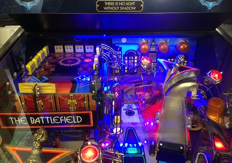 Shadow Pinball Backboard Decal mod