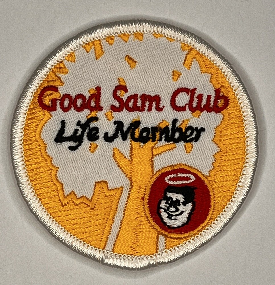 Good Sam Life Member Patch 2.5 Inches