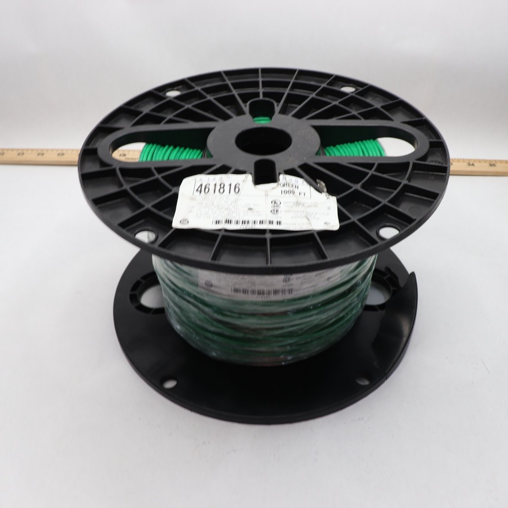 Electrical Wire PVC Green 1000' 461816
