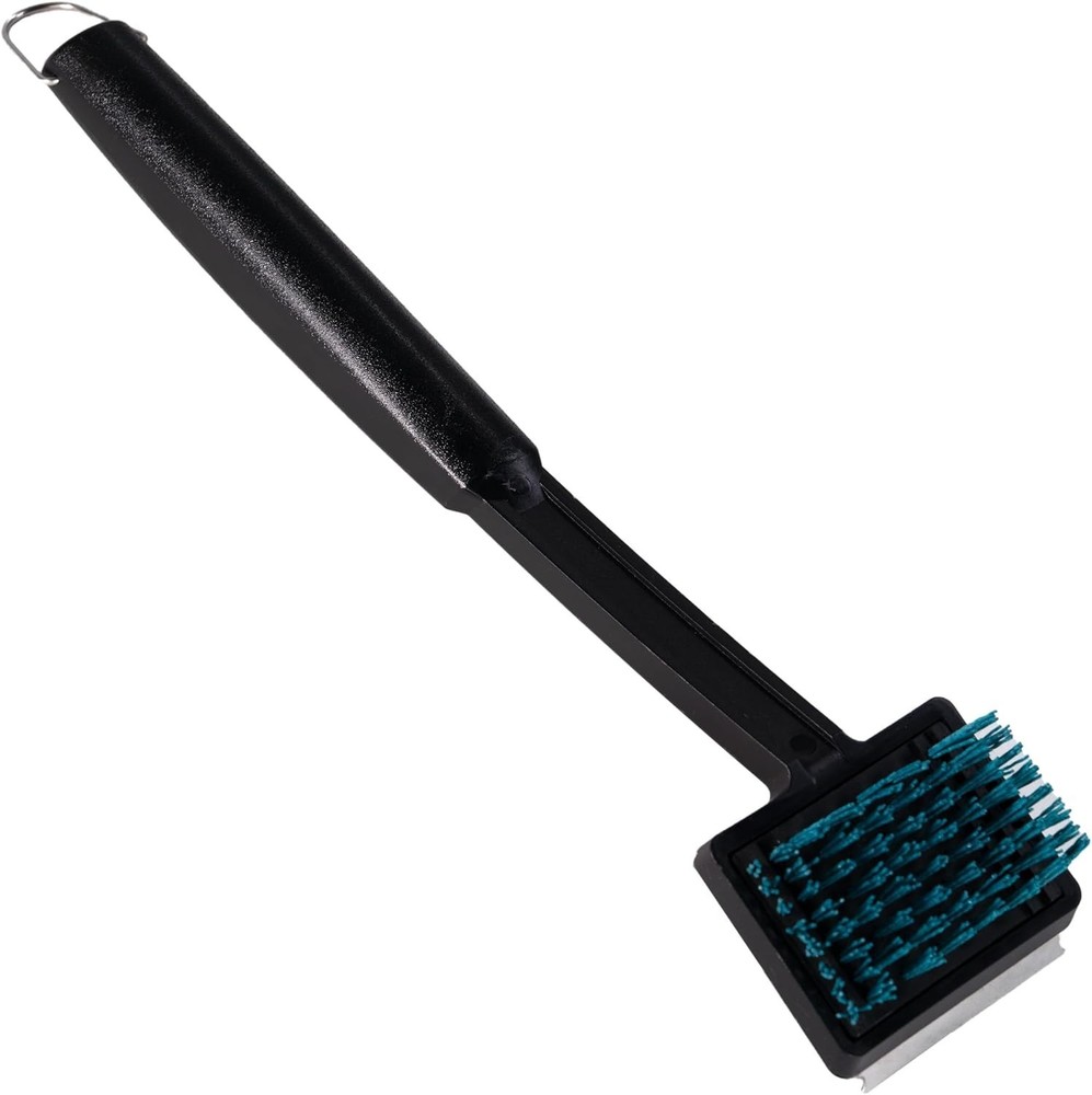 Durable 18-Inch Grill Cleaning Brush with Replaceable Head for Serious Grilling