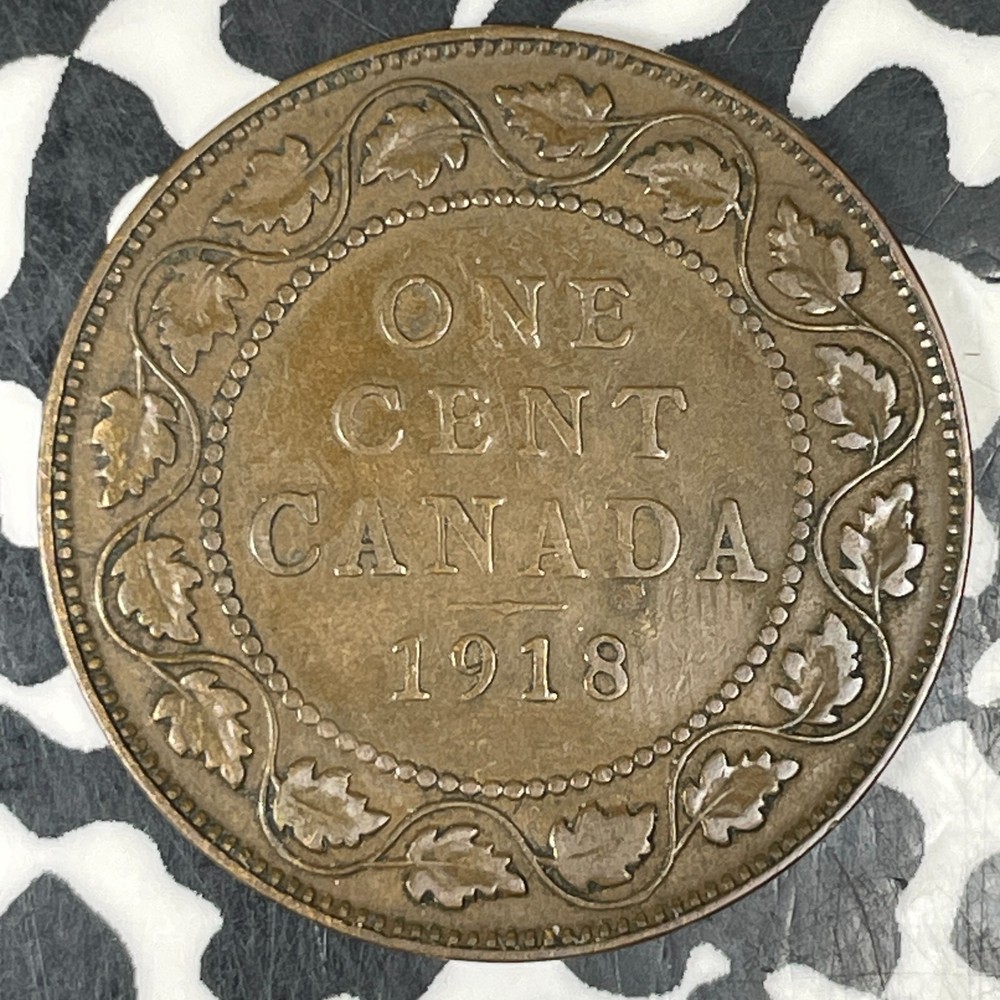 1918 Canada Large Cent Lot#C8320