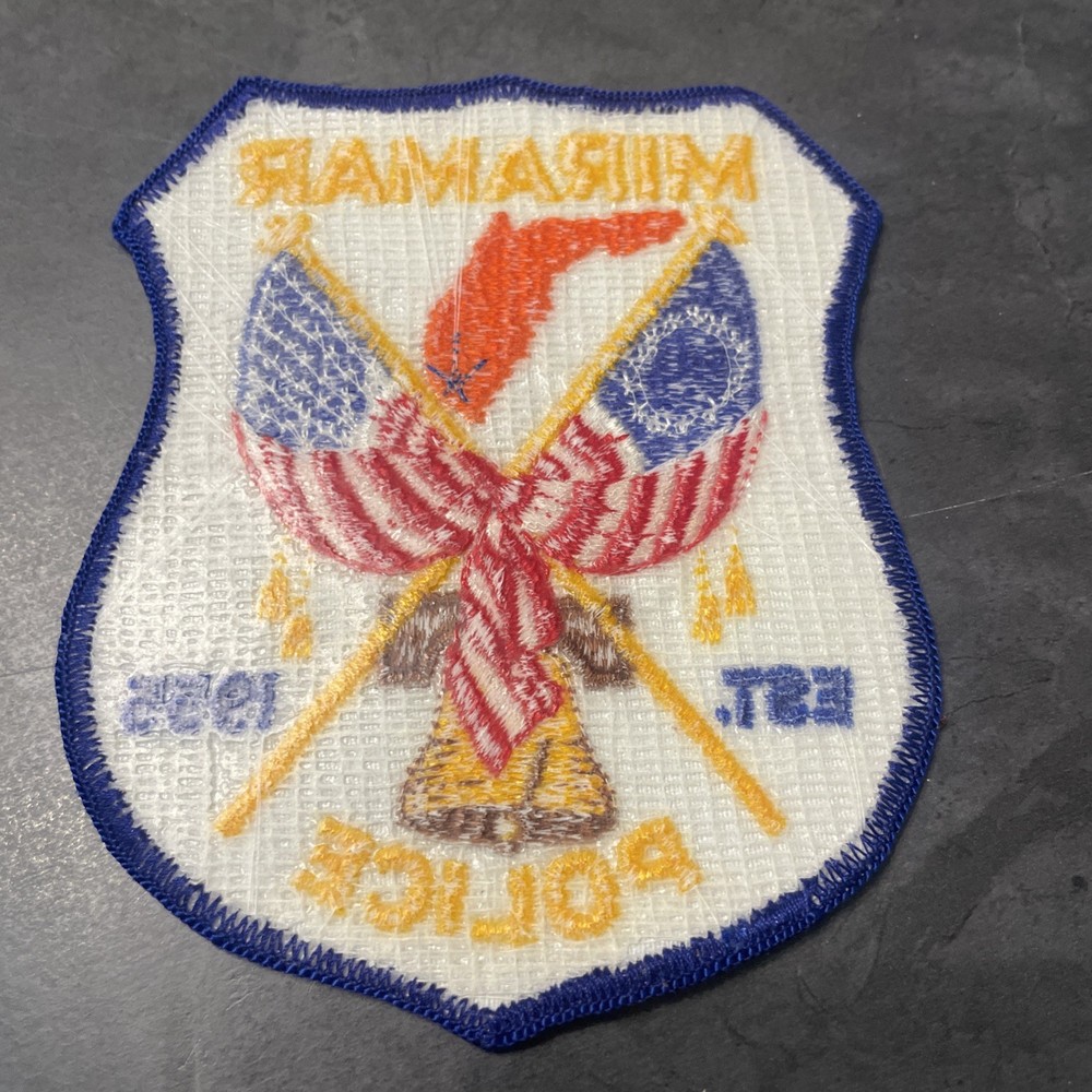 Miramar FL Police Patch -284