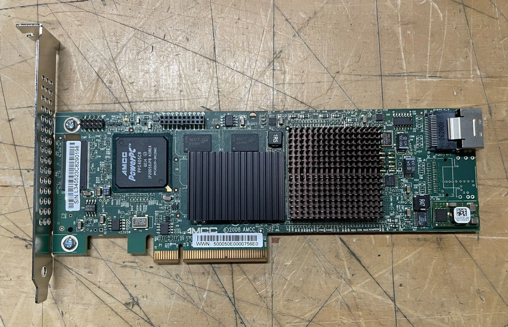 AMCC 3Ware 9690SA-4I PCIe SAS Raid Controller Card