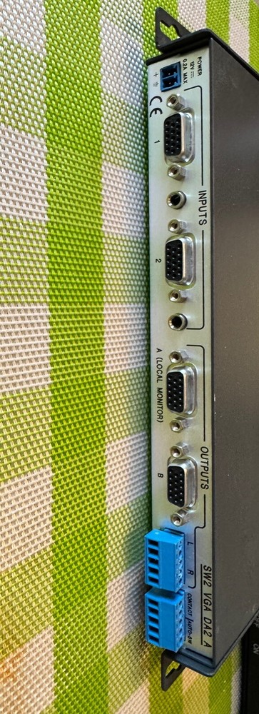 Extron SW2 VGA DA2 A/AF Switcher Auto Switch