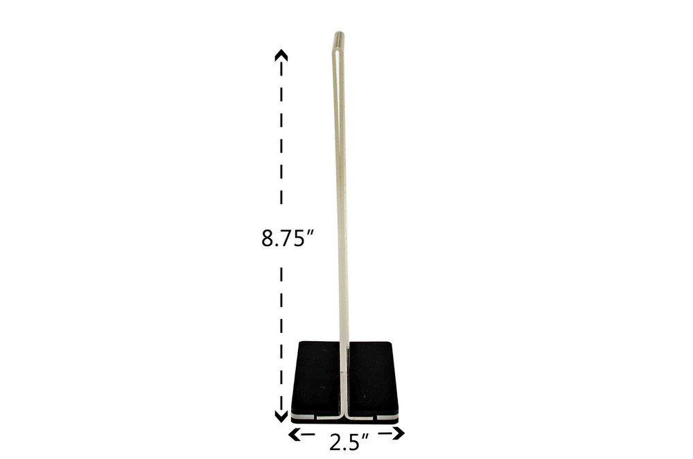 Sign Holder Menu Holder T-Shape with Black & White Removable Base