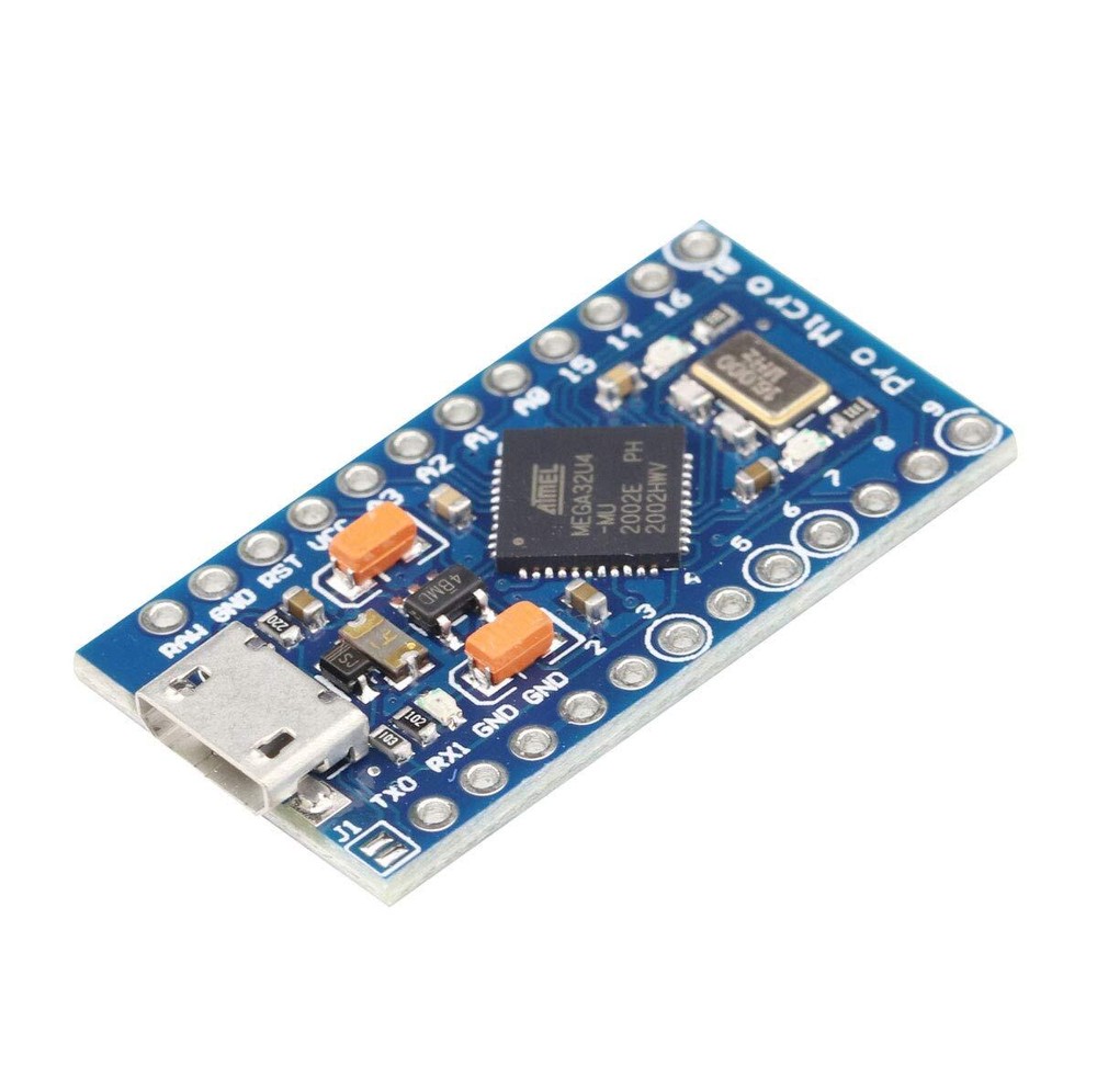 2PCS Pro Micro ATmega32U4 5V 16MHz Micro USB Development Board Module