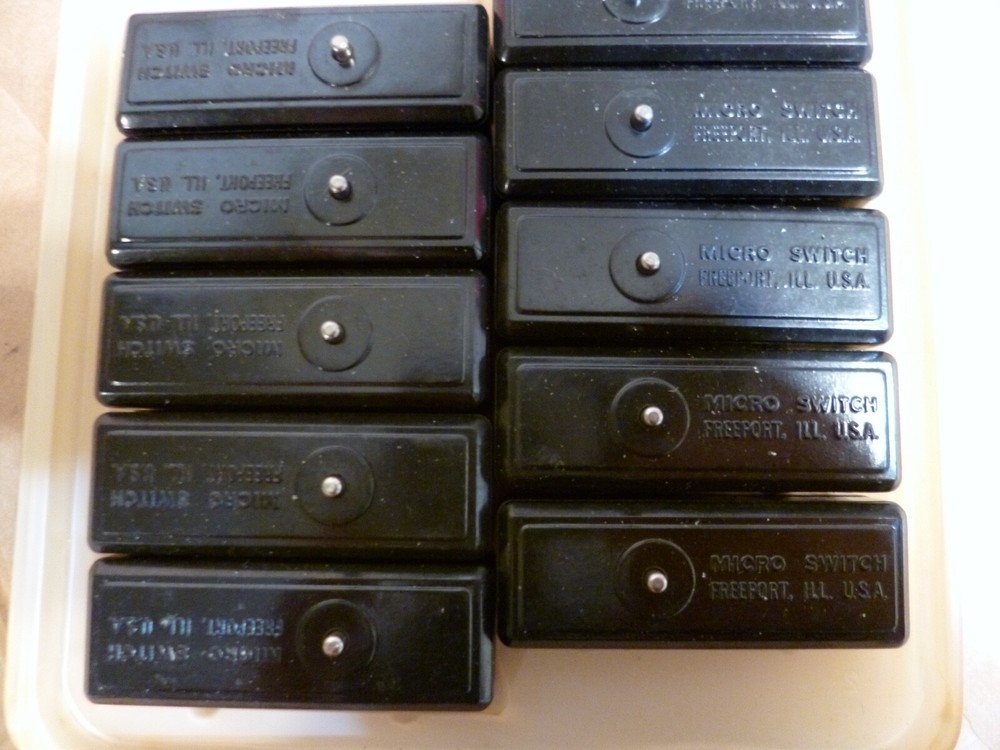 10 - NOS HONEYWELL MICROSWITCHES MICRO SWITCH NO. WE-2RT