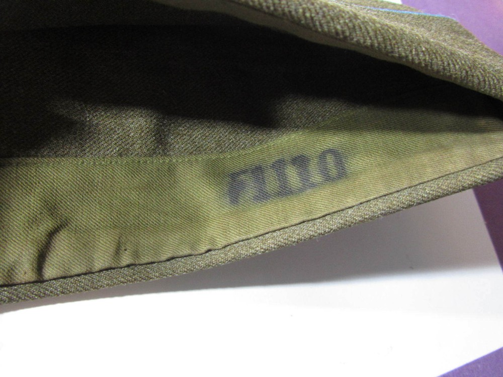 ORIGINAL KOREAN WAR US AIRBORNE PARATROOPER OVERSEAS INFANTRY CAP HAT-SIZE 7